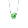 "Helix Bead" -Swarovski medál nyaklánccal - Fern Green - zöld