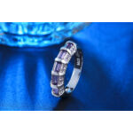 Pamyel - cirkóniaköves divatgyűrű - lila