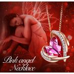 White Angel- Swarovski kristályos nyaklánc-fehér-ezüst