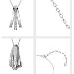 Infinity Swarovski kristályos nyaklánc díszdobozban