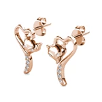 Foxy- Swarovski kristályos fülbevaló