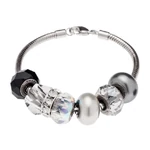 BeCharmed Helix Bead- Swarovski gyöngy- Neon Yellow Pearl