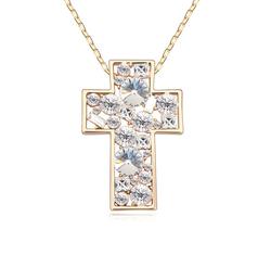 Iglesia- fehér - Swarovski kristályos nyaklánc