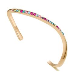 Arcing- Swarovski kristályos karkötő - arany, színes