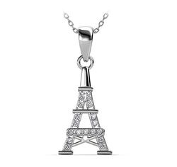 Édes élet - Swarovski kristályos  nyaklánc - fehér