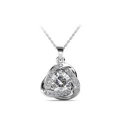 Constantia - Swarovski kristályos  nyaklánc díszdobozban - fehér