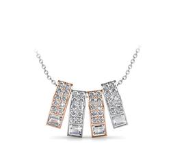 Eleanora - Swarovski kristályos  nyaklánc díszdobozban - fehér