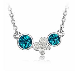 Medius - Swarovski kristályos - Medál - kék