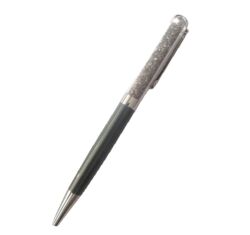 Kristályos toll ( golyóstoll ) kék tintával - szürke