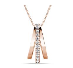 Infinity Swarovski kristályos nyaklánc díszdobozban
