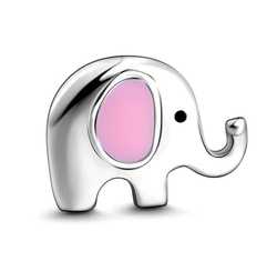 Pandora stílusú  ezüst charm - Elefánt
