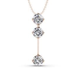 Függő kristályok - Swarovski kristályos  nyaklánc