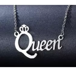 Queen-nemesacél nyaklánc