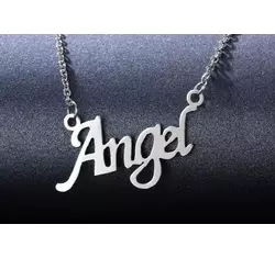 Angel-nemesacél nyaklánc