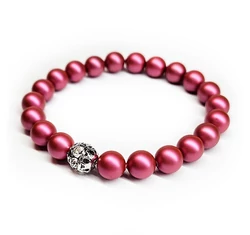 Swarovski gyöngy karkötő - Mulberry 