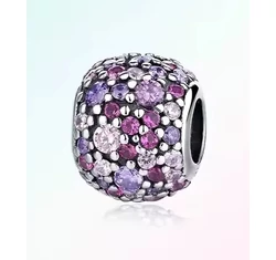 Pandora stílusú ezüst charm -