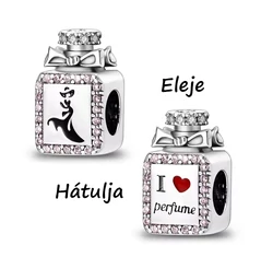 Pandora stílusú ezüst charm - Parfum