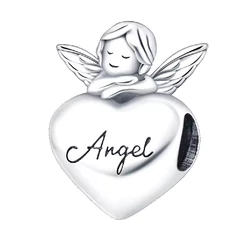 Pandora stílusú ezüst charm - Angel