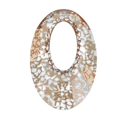 Helios Pendant- Swarovski medál - Crystal Gold Platina