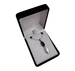 Swarovski kristályos nemesacél szett