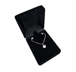 Spot- Swarovski kristályos nemesacél ékszerszett - fehér