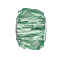 BeCharmed Helix Bead- Swarovski gyöngy- Chrysolite