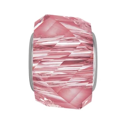 BeCharmed Helix Bead- Swarovski gyöngy- Blush Rose