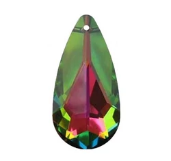 Swarovski Elements 6100 Teardrop - Swarovski medál- Vitrail Medium