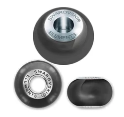 BeCharmed Bead- Swarovski gyöngy- Black Pearl