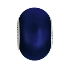 BeCharmed Helix Bead- Swarovski gyöngy- Dark Lapis Pearl