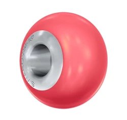 BeCharmed Helix Bead- Swarovski gyöngy-Neon Red Pearl
