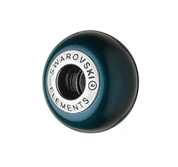 BeCharmed Helix Bead- Swarovski gyöngy-Petrol Pearl