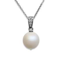 One pearl - Swarovski gyöngyös ezüst nyaklánc