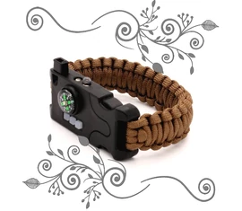 Paracord túlélő karkötők