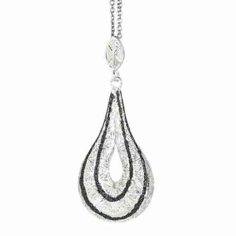 Boccadamo Jewels - ezüst nyaklánc - könnycsepp - Chevron