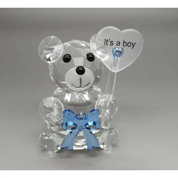 Its a boy - kristálymackó