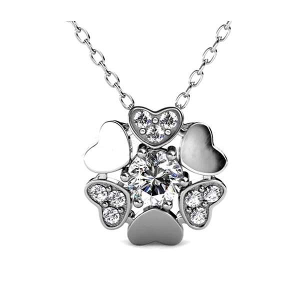 Kristályszerencse - Swarovski kristályos  nyaklánc