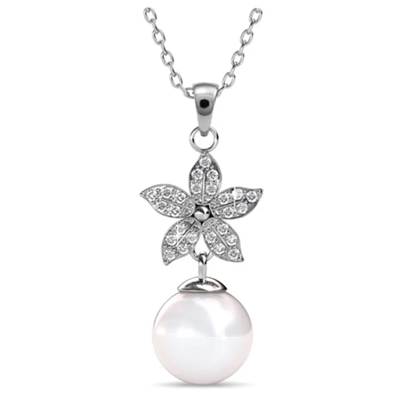 Larissza - Swarovski kristályos  nyaklánc