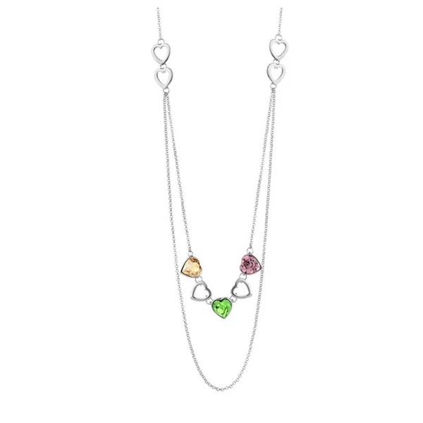 Színes ábránd - Swarovski kristályos nyaklánc