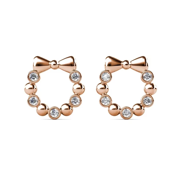 Hazel- Swarovski kristályos fülbevaló