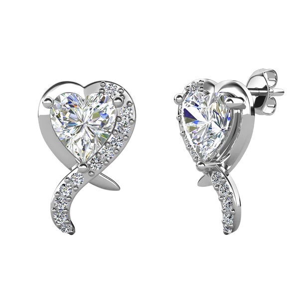 Imogen- Swarovski kristályos fülbevaló