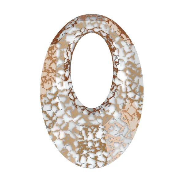 Helios Pendant- Swarovski medál - Crystal Gold Platina