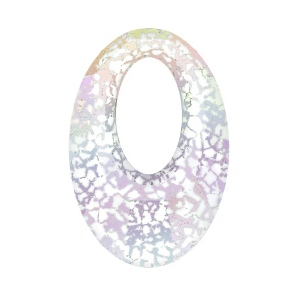 Helios Pendant- Swarovski medál - Crystal White Patina