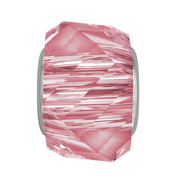 BeCharmed Helix Bead- Swarovski gyöngy- Blush Rose