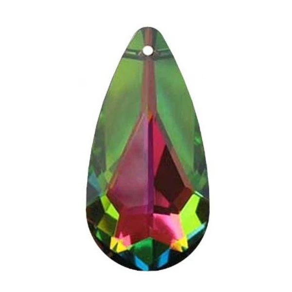 Swarovski Elements 6100 Teardrop - Swarovski medál- Vitrail Medium