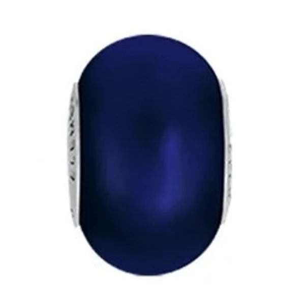 BeCharmed Helix Bead- Swarovski gyöngy- Dark Lapis Pearl