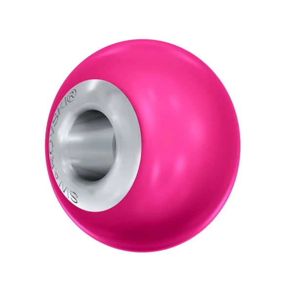 BeCharmed Helix Bead- Swarovski gyöngy-Neon Pink Pearl
