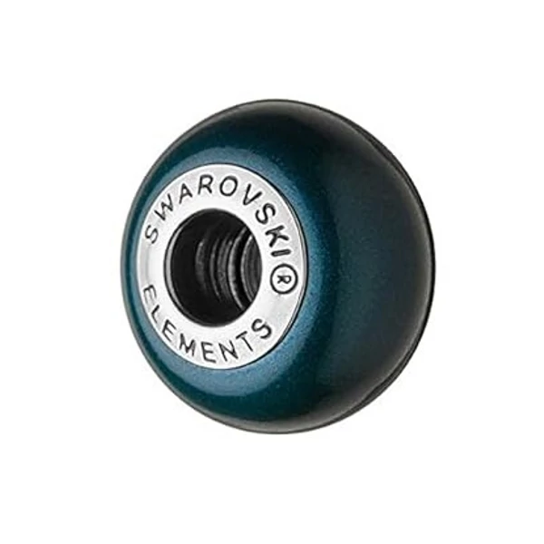 BeCharmed Helix Bead- Swarovski gyöngy-Petrol Pearl