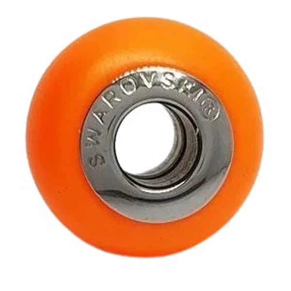 BeCharmed Helix Bead- Swarovski gyöngy-Neon Orange Pearl
